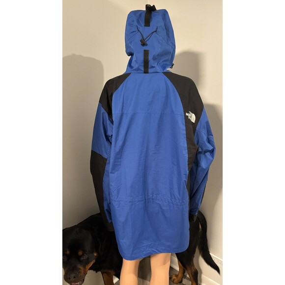 NORTH FACE Blue Black Summit Series Goretex XCR Snow Winter Jacket M's Large - Picture 3 of 10